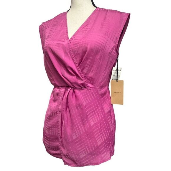 Halogen Twist Front Top, Pink Rosebud, - Picture 3 of 15